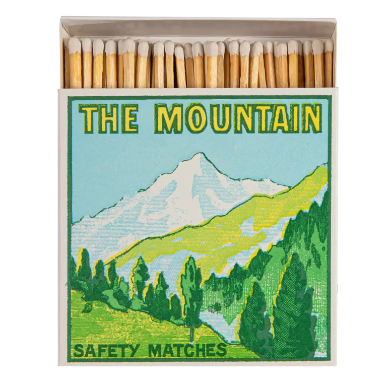 Jumbo Match Boxes - Retro Designs