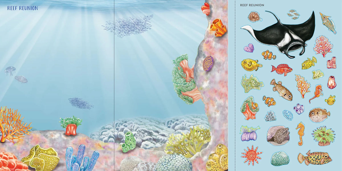 Sticker Book - Scenes Under the Sea