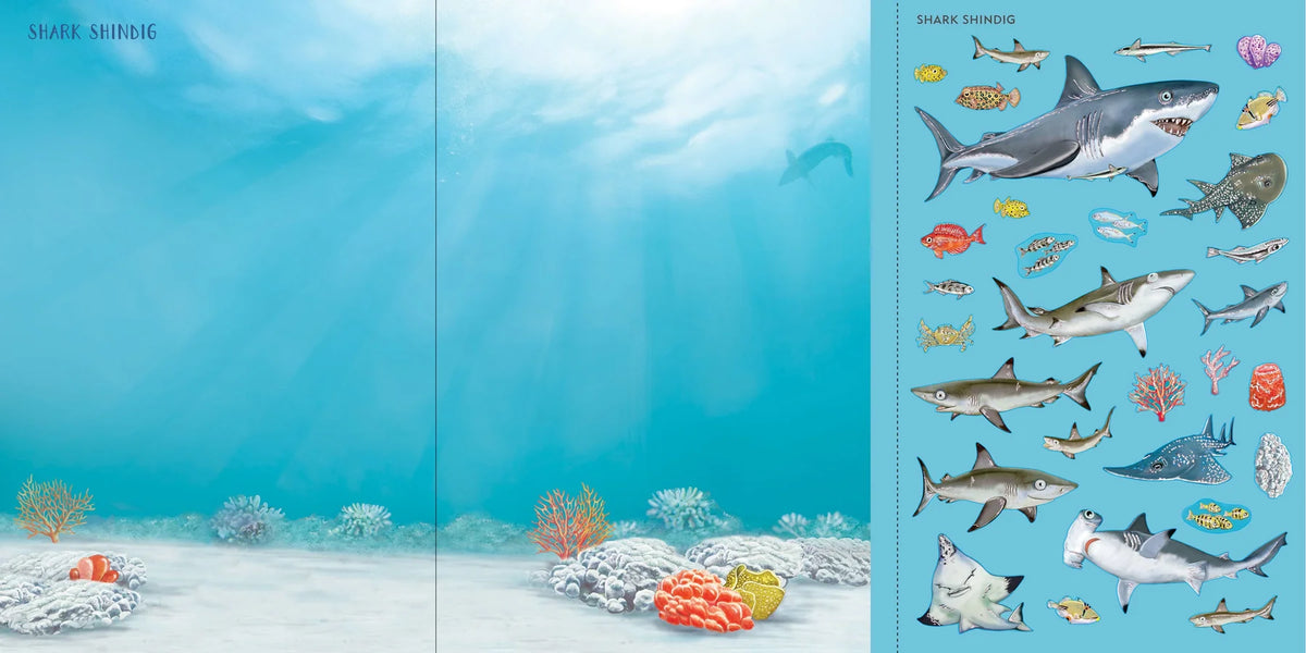 Sticker Book - Scenes Under the Sea
