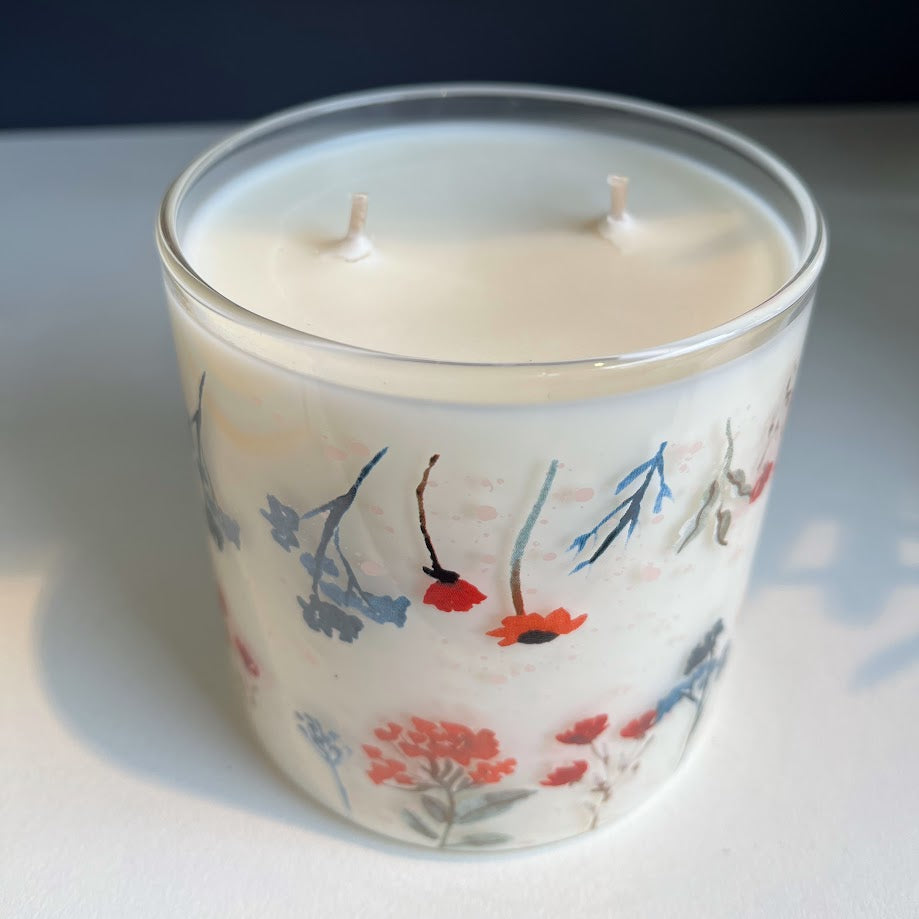 Verde Scented Candle Floral Jar - Limited Edition