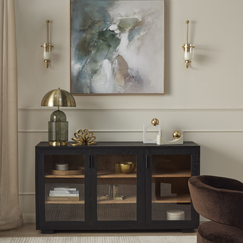 Wall Sconce for Candle in Gold