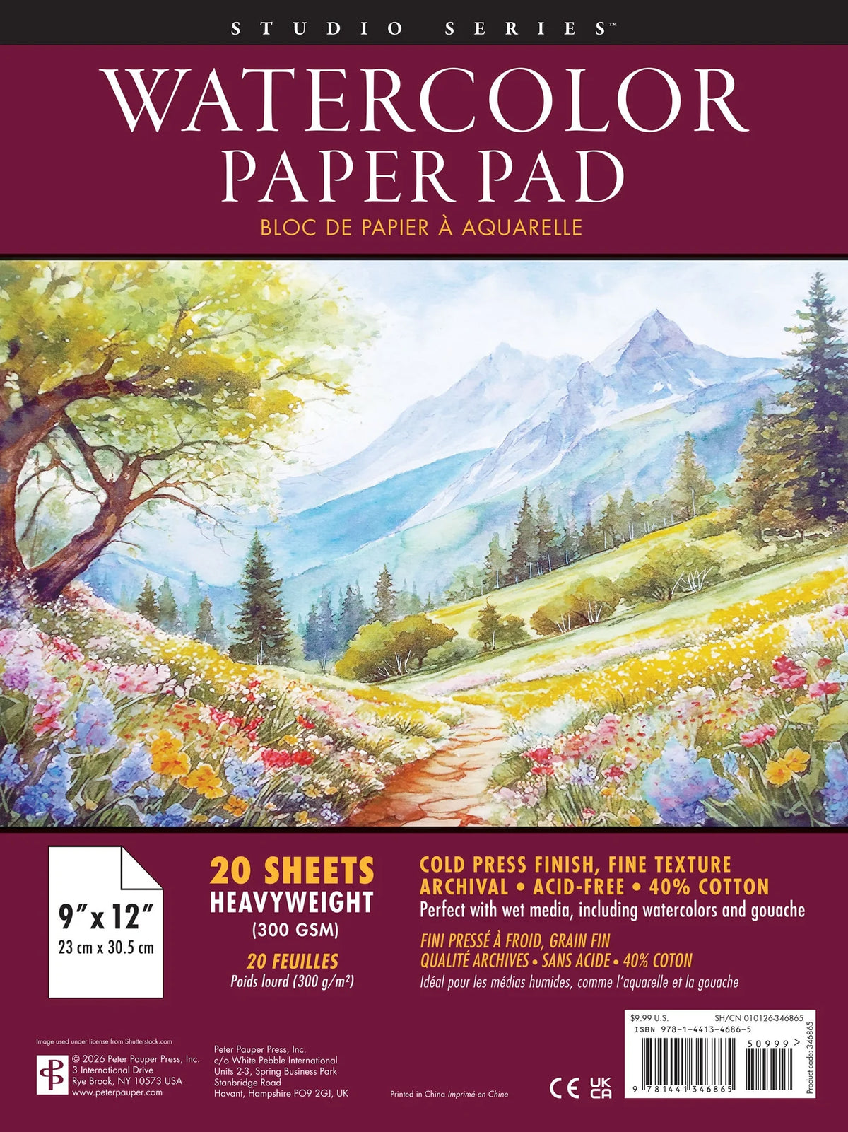 Watercolour Paper Pad