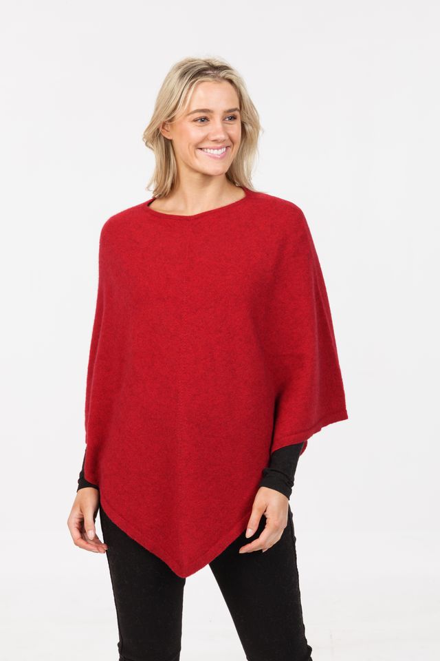 Possum Merino Poncho