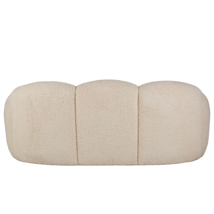 Cream Boucle Couch Sofa - one left