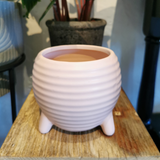 Blush Pot with feet - 3 different designs