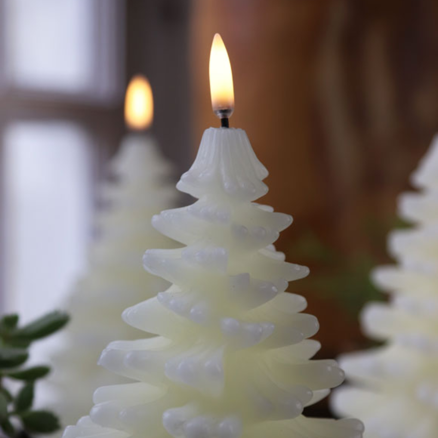 Flameless Candles - Wax Christmas Tree - AVAILABLE NOW FOR PREORDER