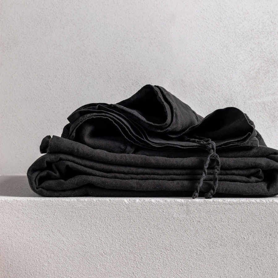 Bedouin Societe 100% Linen Duvet Cover - Queen