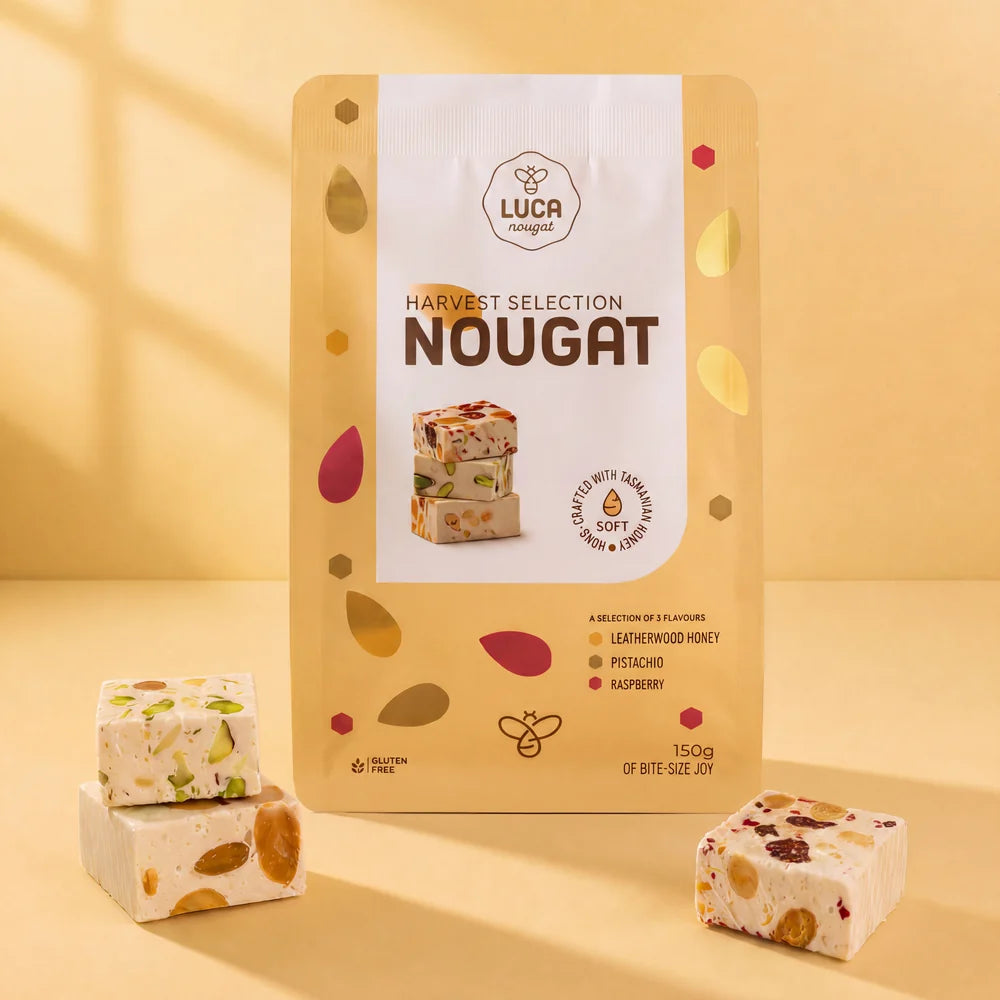 Nougat Bites 150g Bag - Tasmanian Made