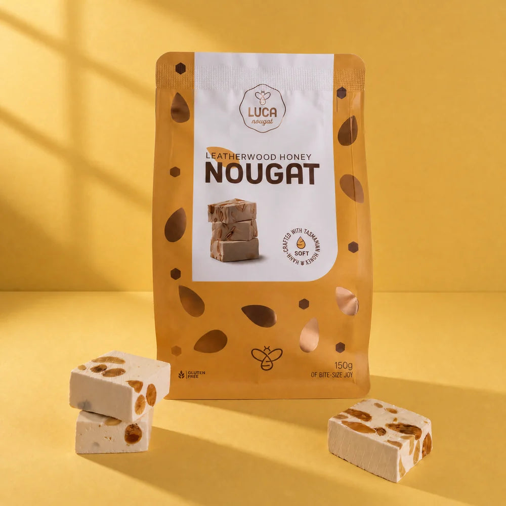 Nougat Bites 150g Bag - Tasmanian Made