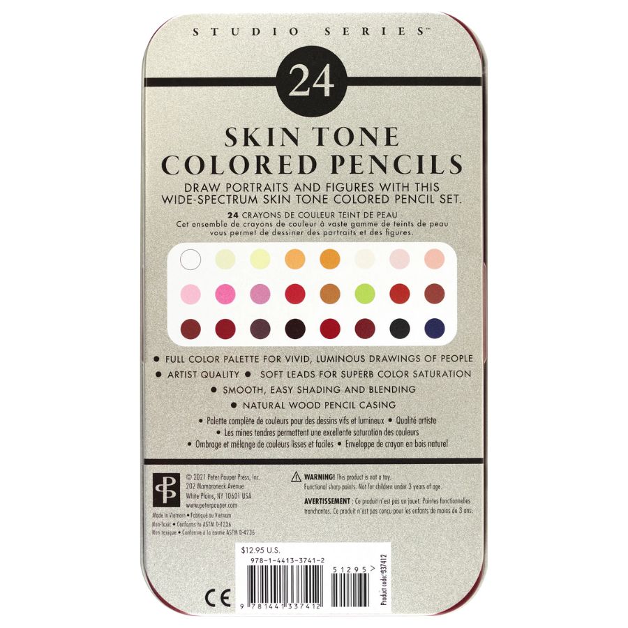 Pencil Set - Skin Tone Colours