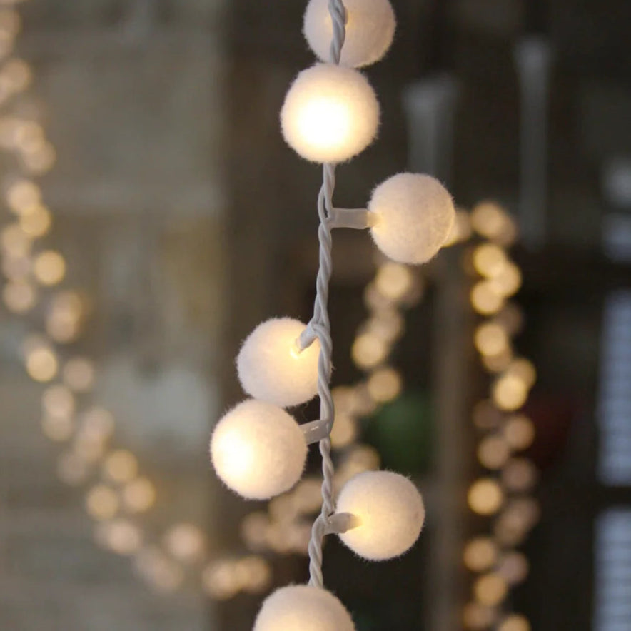 Pom Pom String Lights
