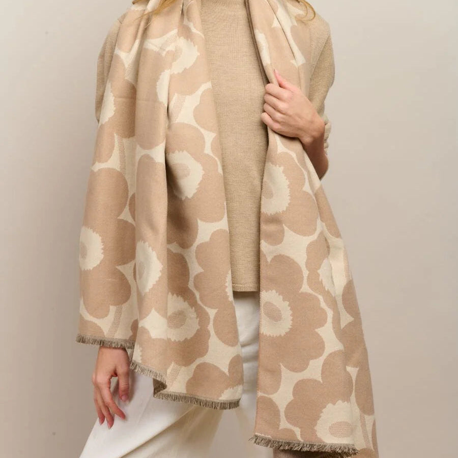 Scarf - Tall Poppy Latte