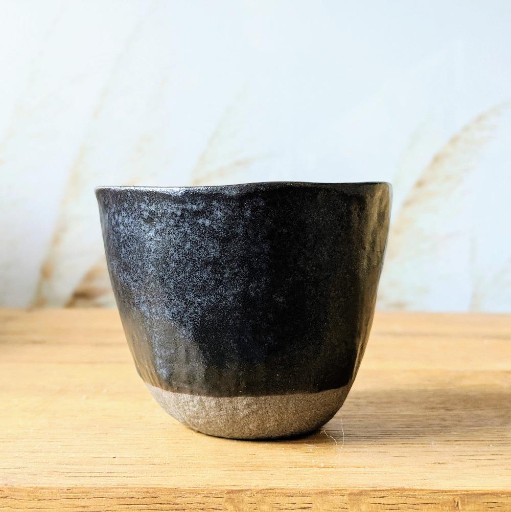 Lopsided Japanese Ceramic Tea Mug