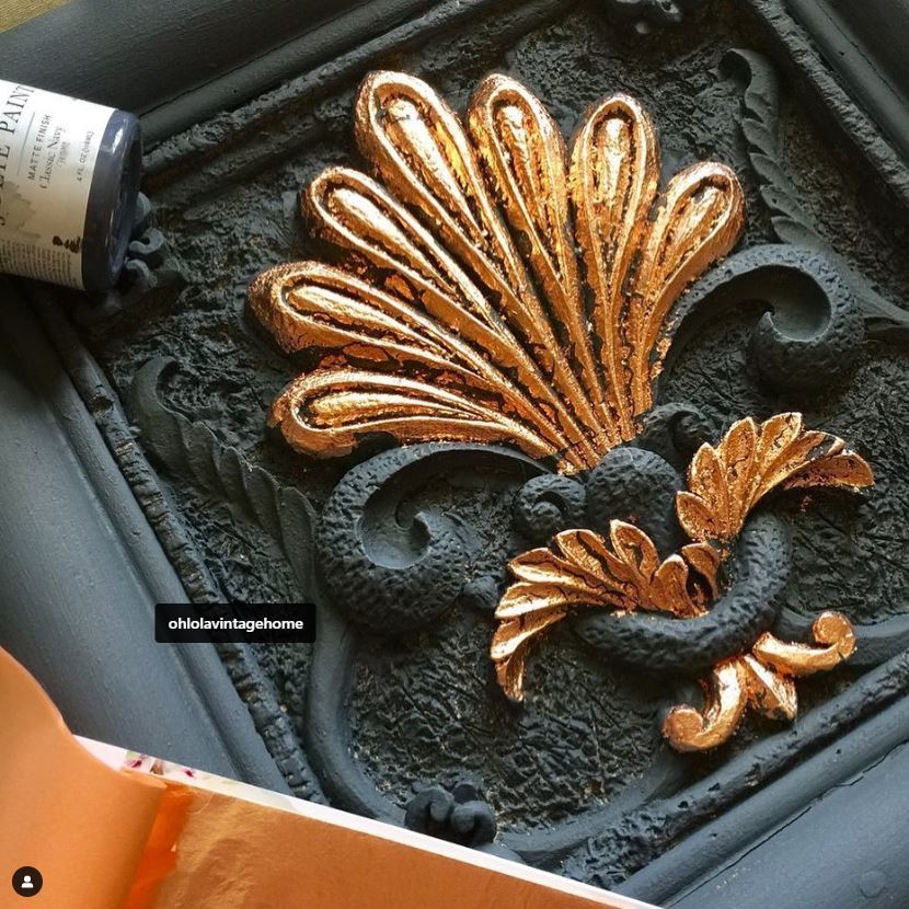 Jolie Metal Leaf
