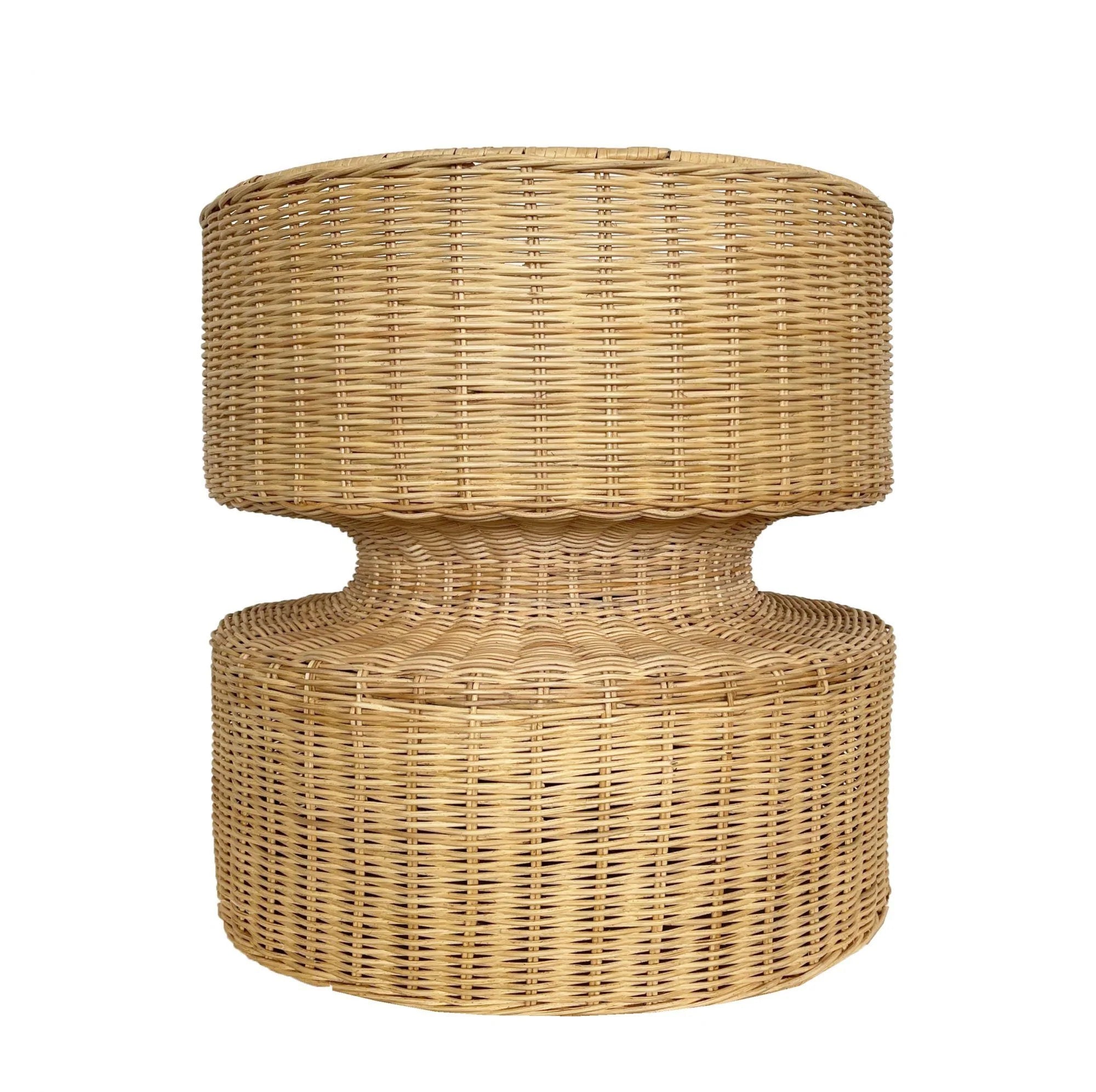 Rattan Natural Planter - Large