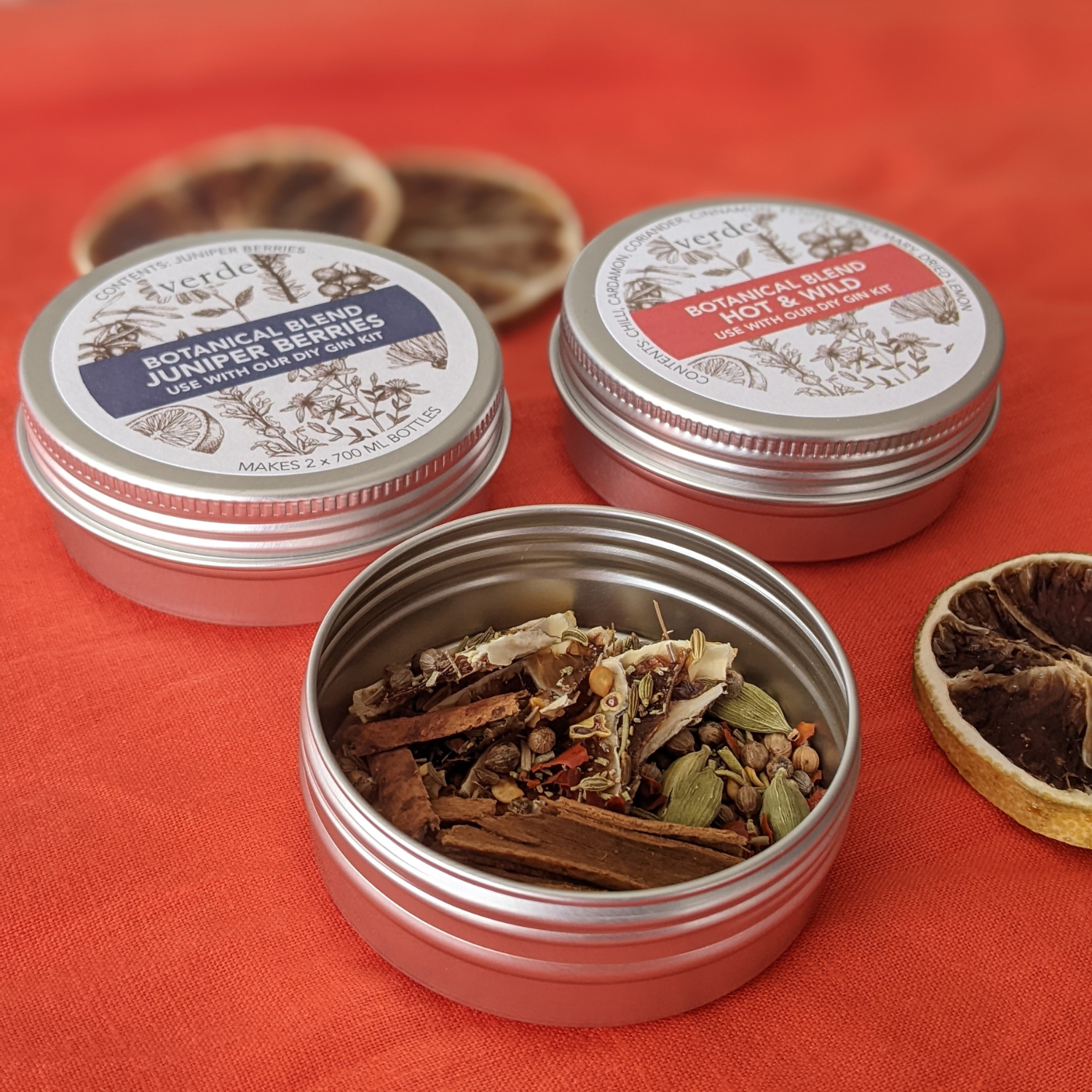 Botanical Blend for DIY Gin Kit - Hot & Wild - by Verde