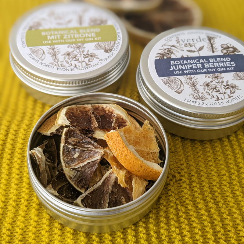 Gin Making Botanical Blend - Mit Zitrone - by Verde