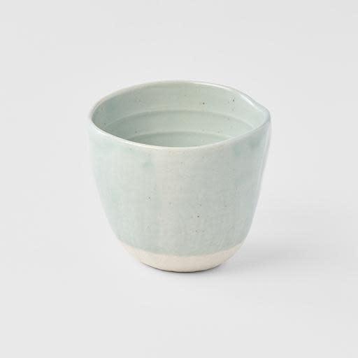 Lopsided Japanese Ceramic Tea Mug