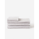 Grey/White stripe cotton towels