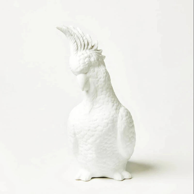 Cockatoo Money Box - White