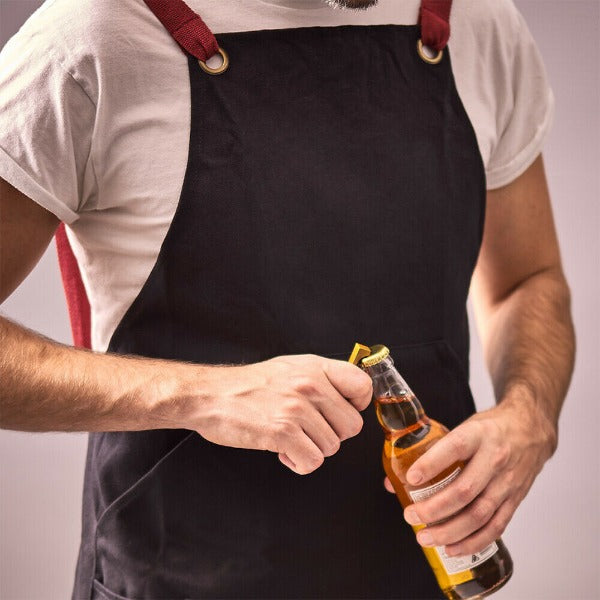 BBQ Utility Apron & Bottle Opener