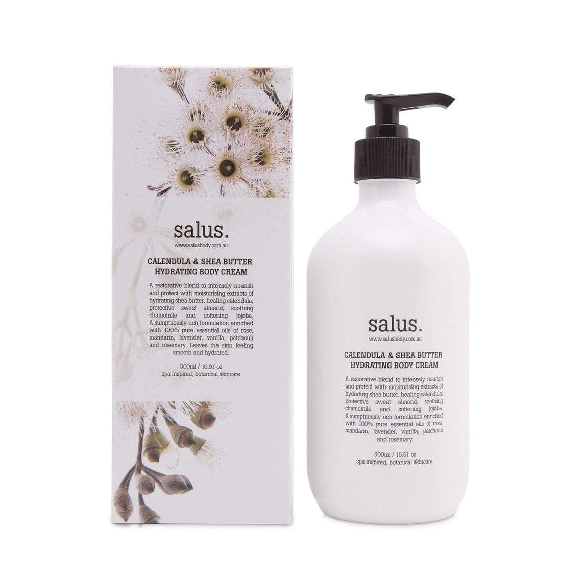 Hydrating Body Cream - Calendula & Shea Butter - Salus.