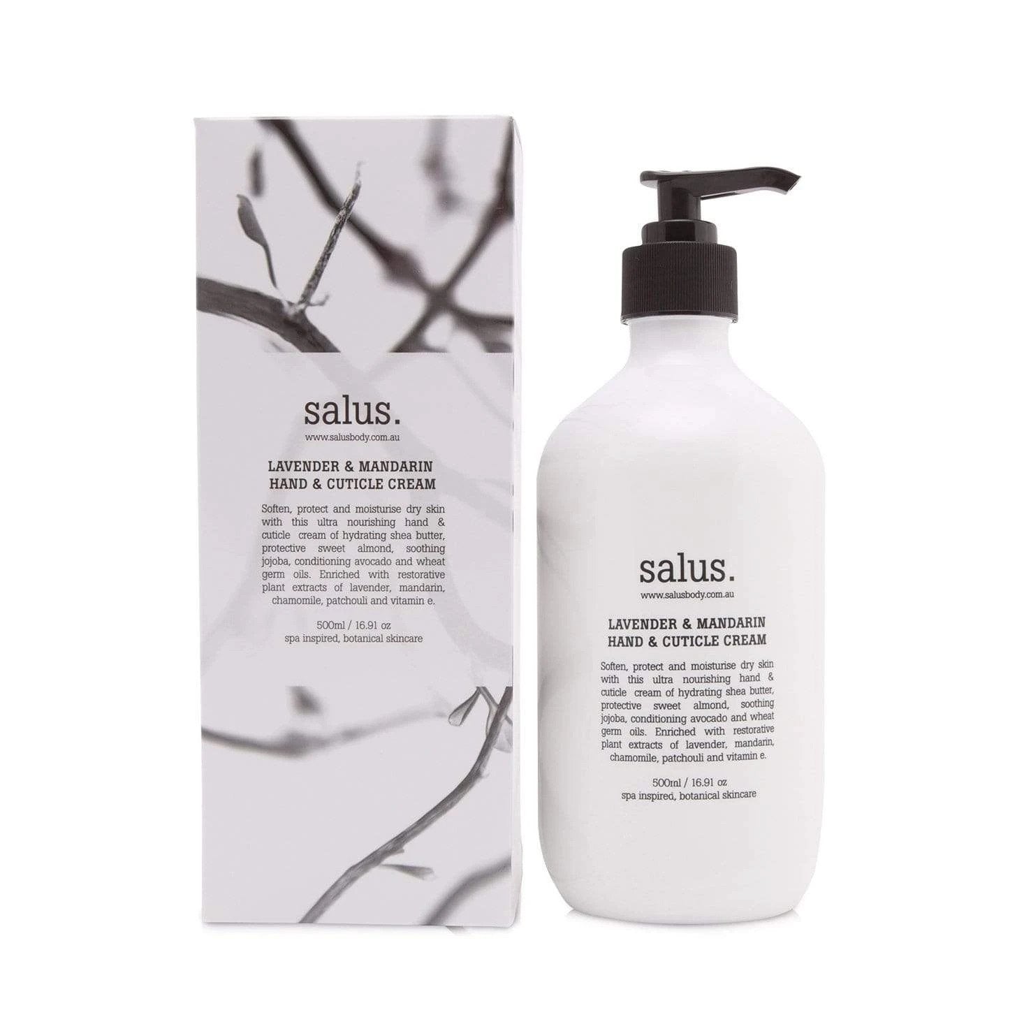 Hand and Cuticle Cream - Lavender & Mandarin - Salus