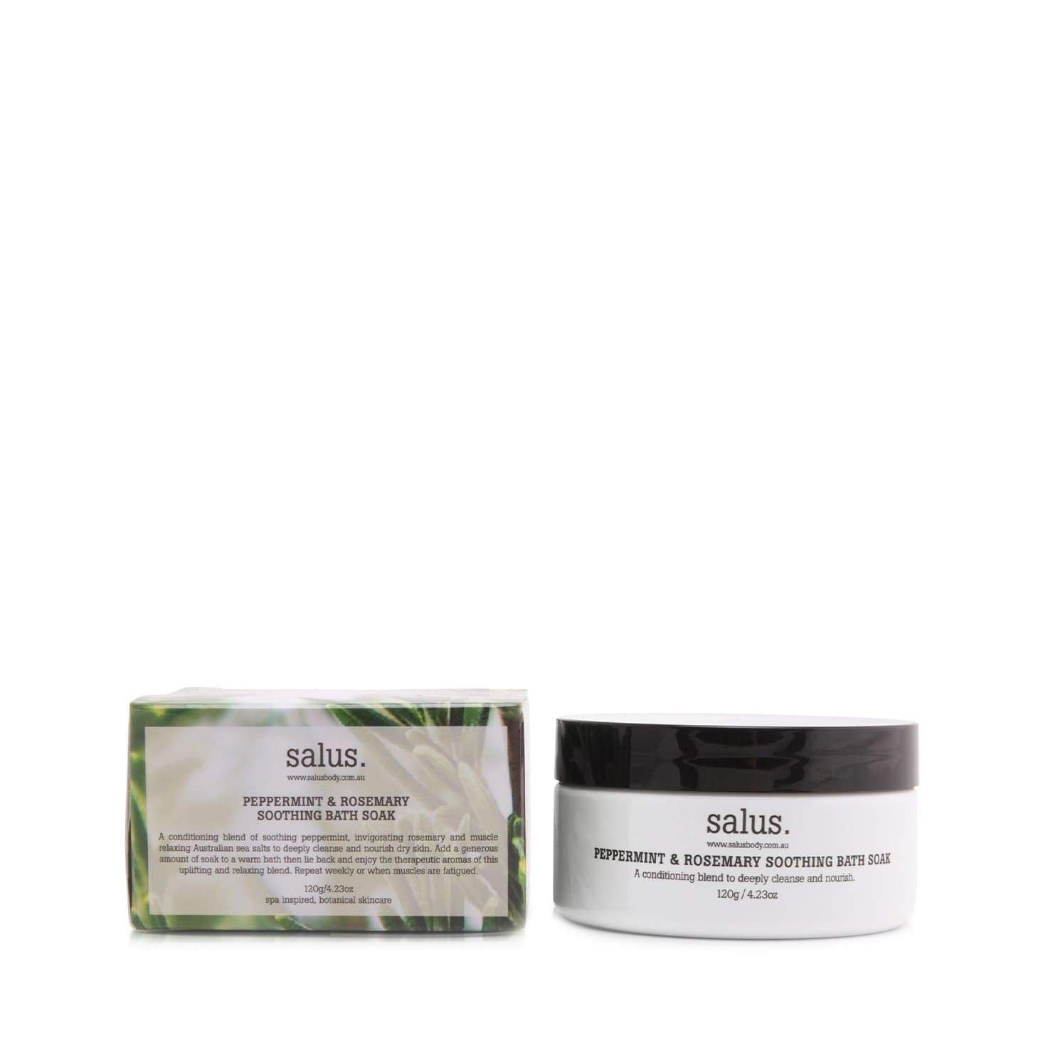 Soothing Bath Soak - Peppermint & Rosemary - Salus.