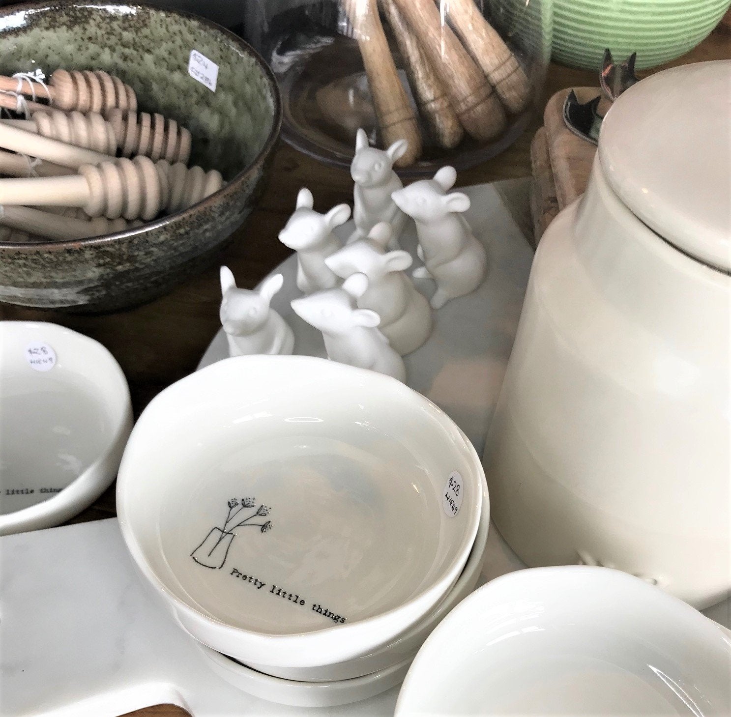 Ceramic Standing Mouse