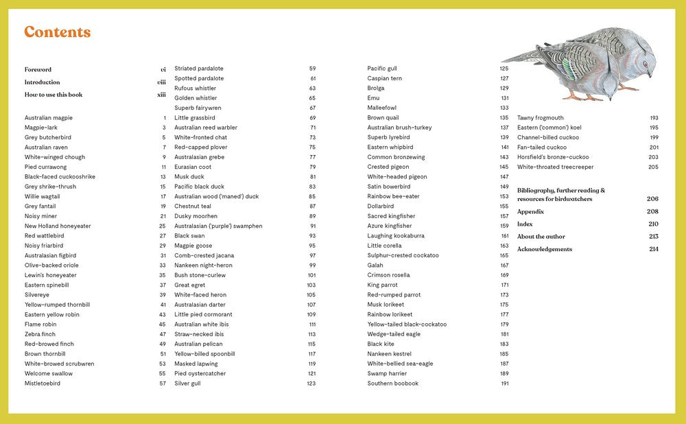 Book - 100 Australian Birds - Georgia Angus