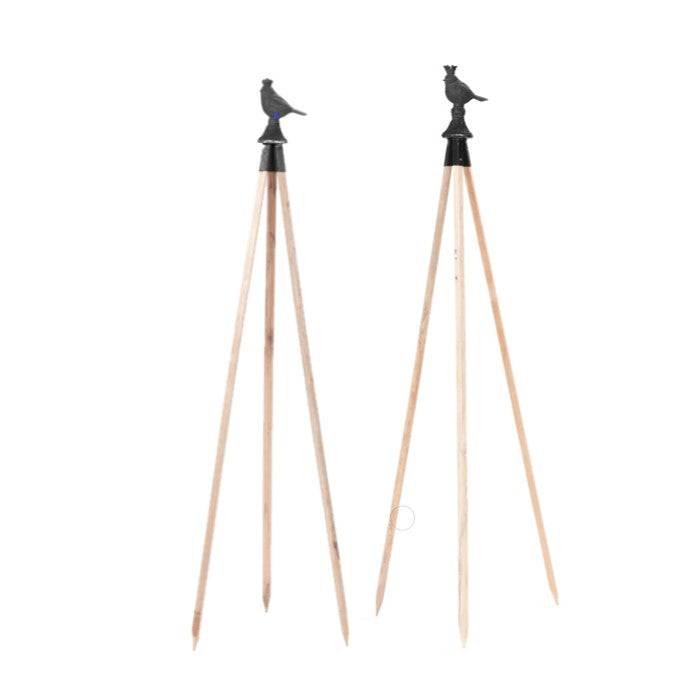 Stake Topper - Royal Birds Cast Iron Black