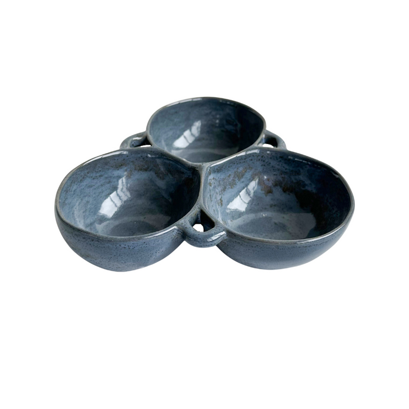 Ceramic 3 Snacker