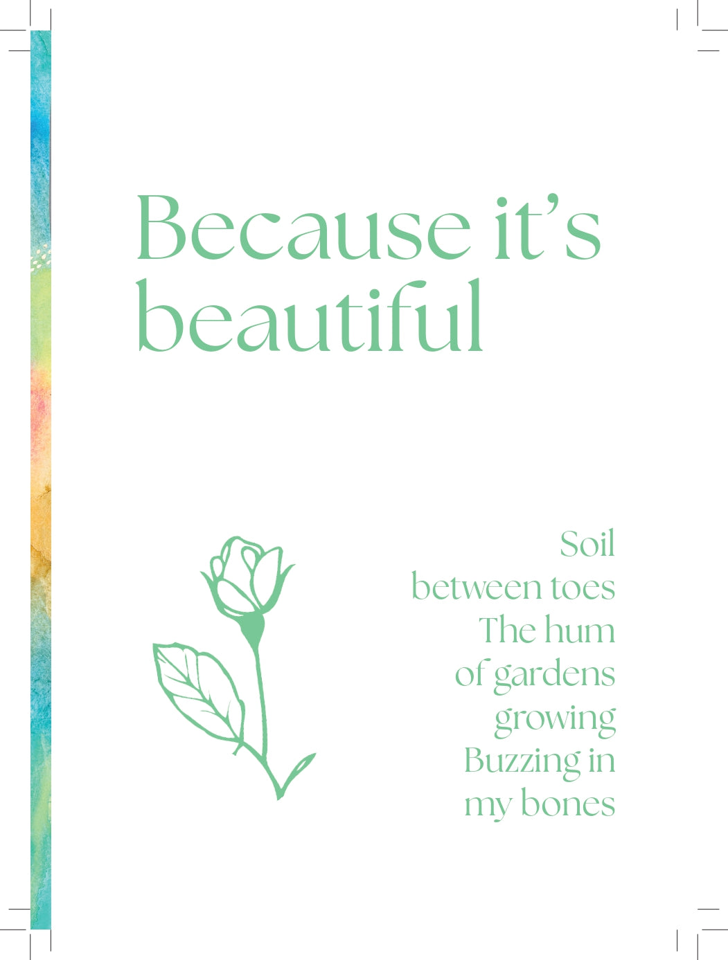Book - Why We Garden by Hannah Moloney