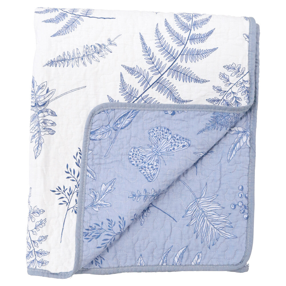 Quilted Bedspread - Hamptons Botanical