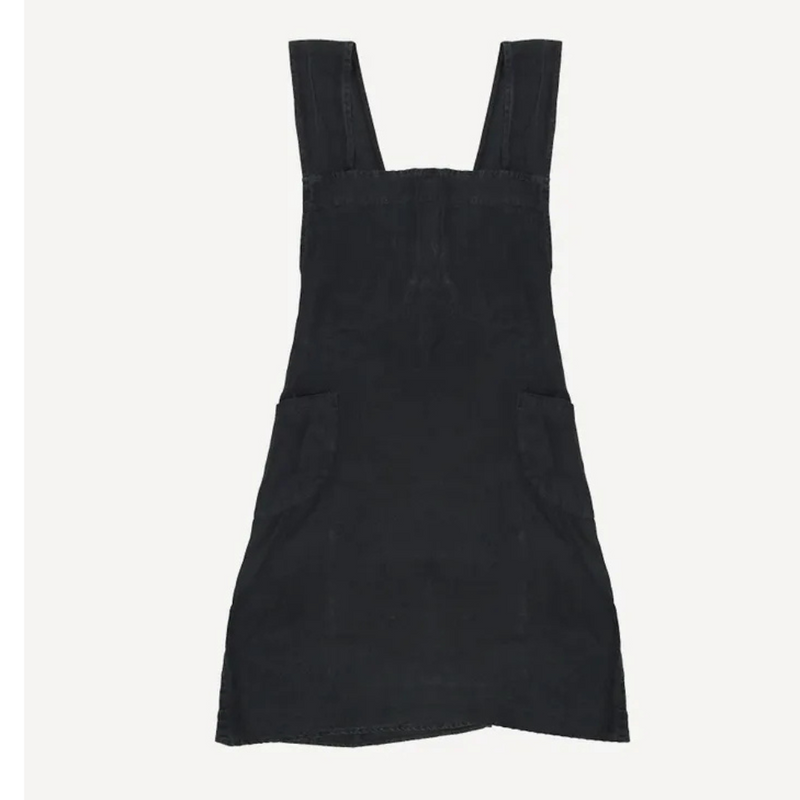 Apron - Cross Back - Stonewashed Linen