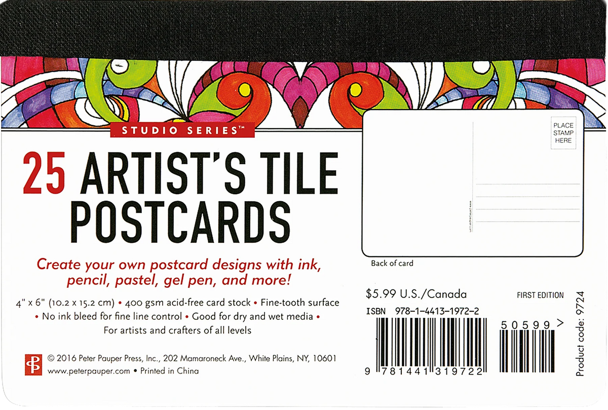 Artist's Tile Postcards