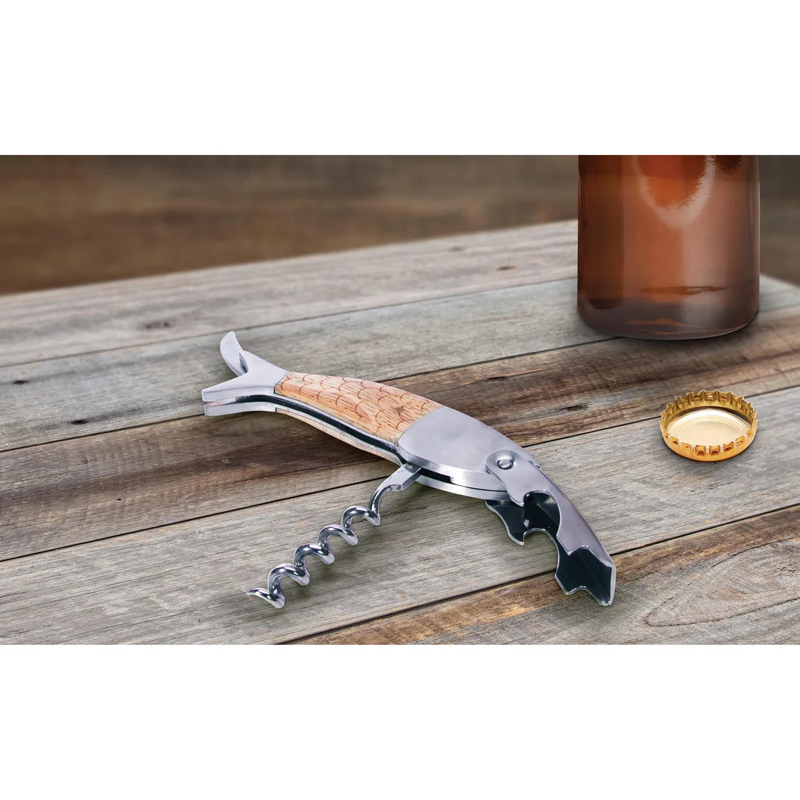 Fish Corkscrew Bartool
