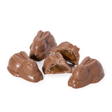 Belgian Milk Chocolate Caramel Filled Bunnies