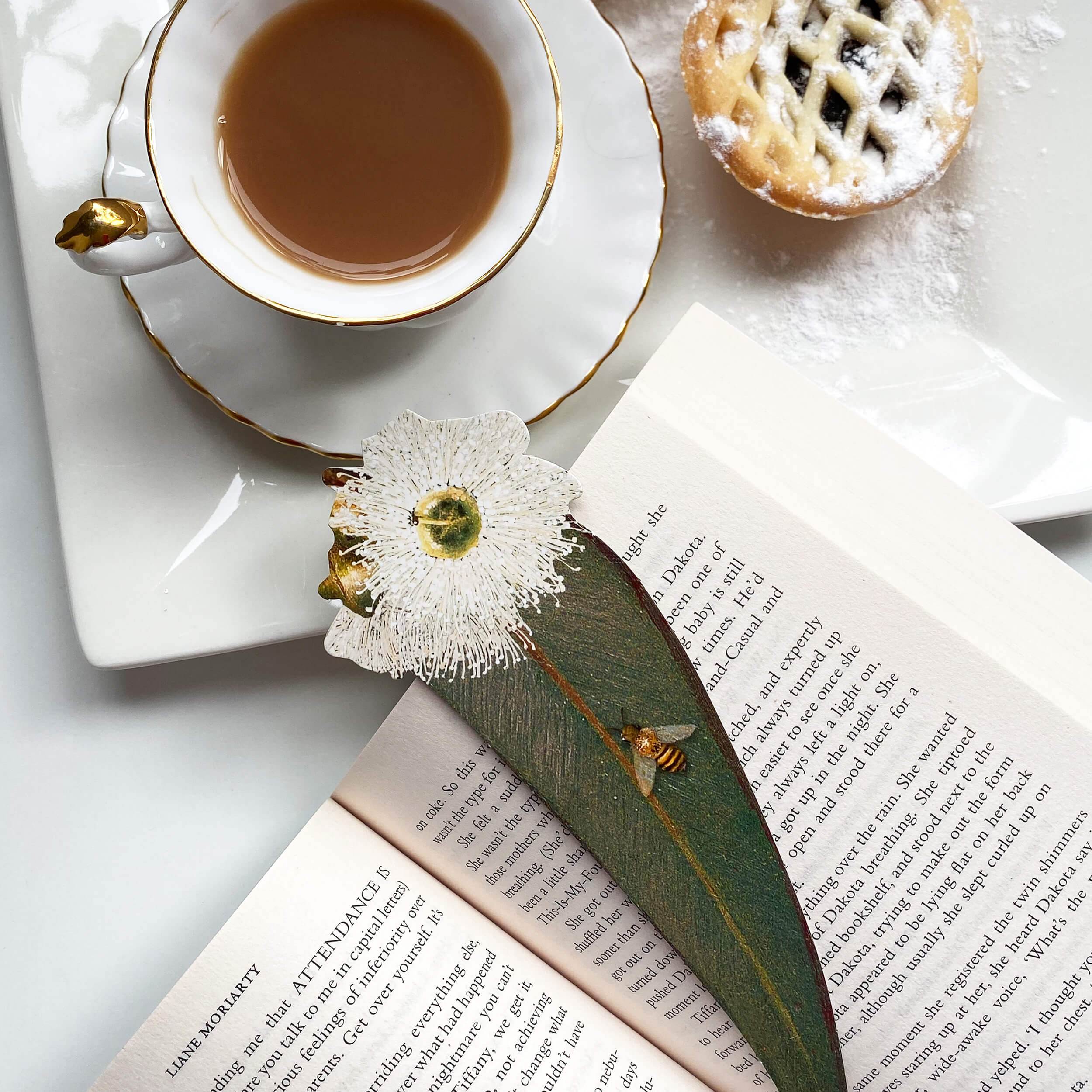 Gum Leaf Bookmark - Pack of 3