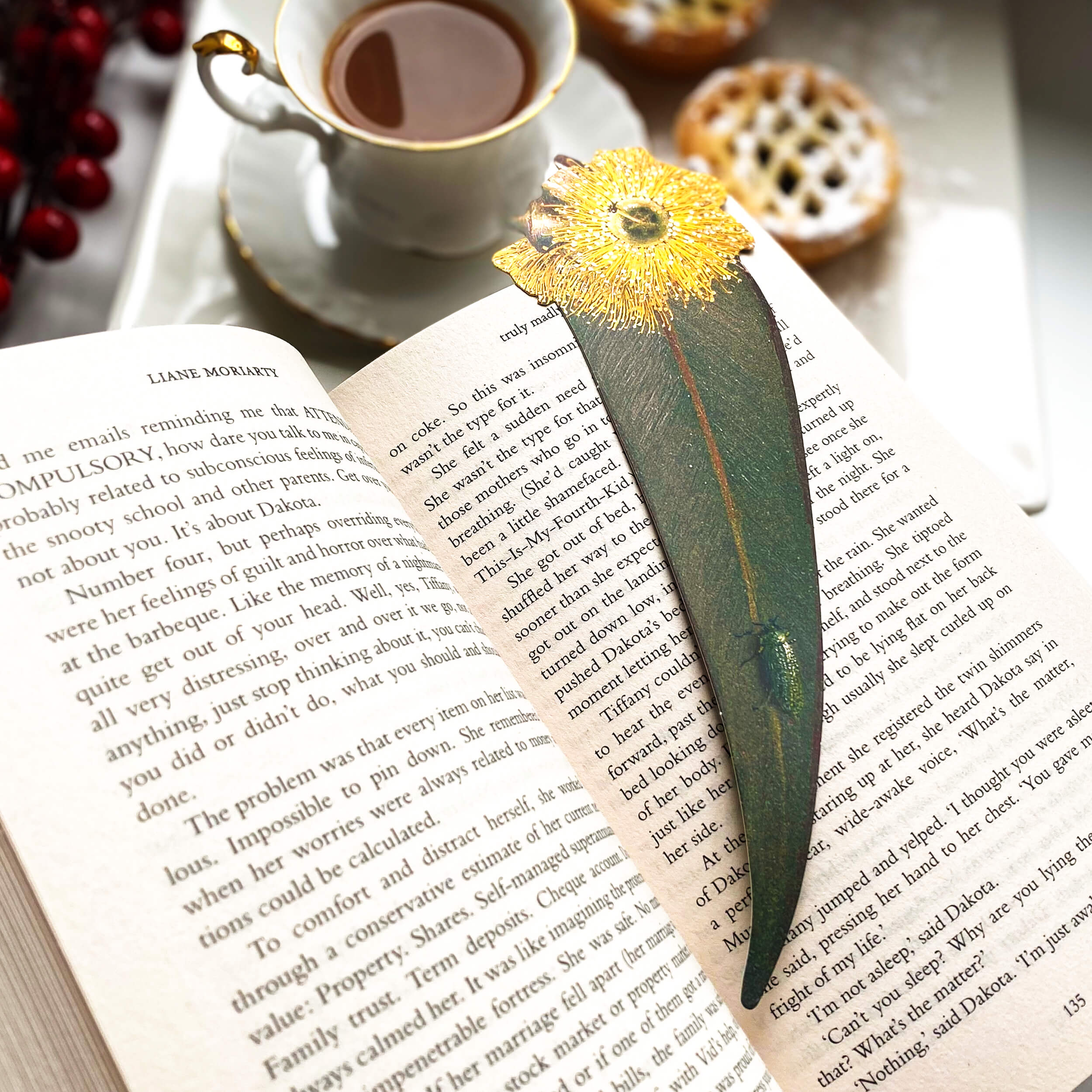 Gum Leaf Bookmark - Pack of 3