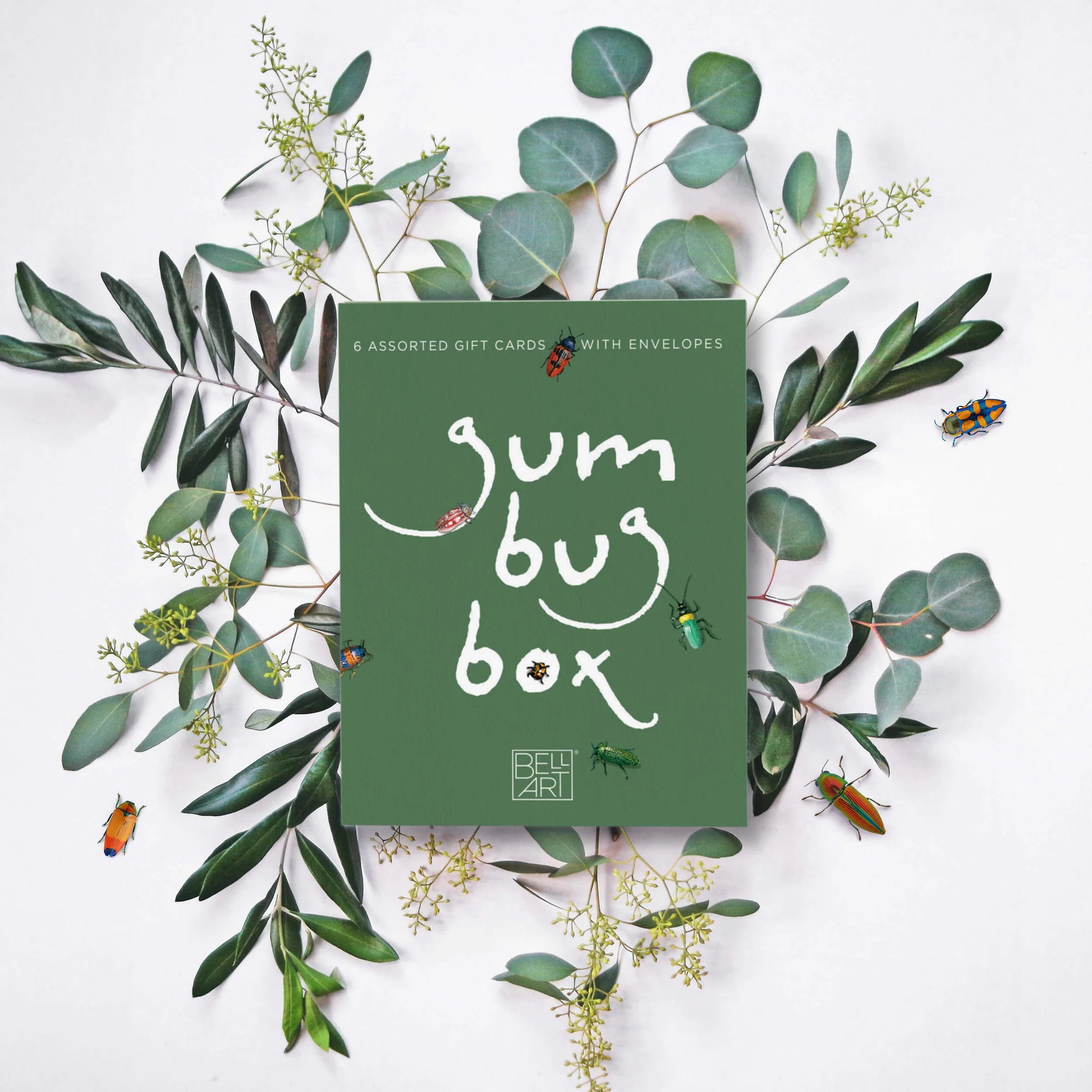 Gum Bug Box Gift Card Set - 6 assorted designs