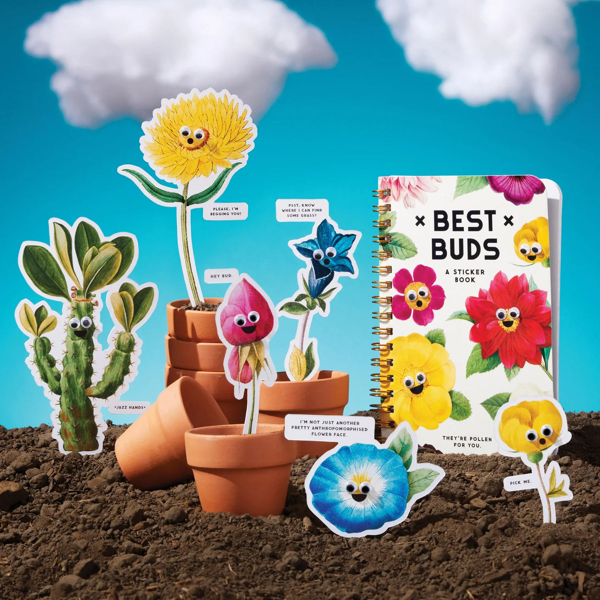 Sticker Book 'Best Buds'