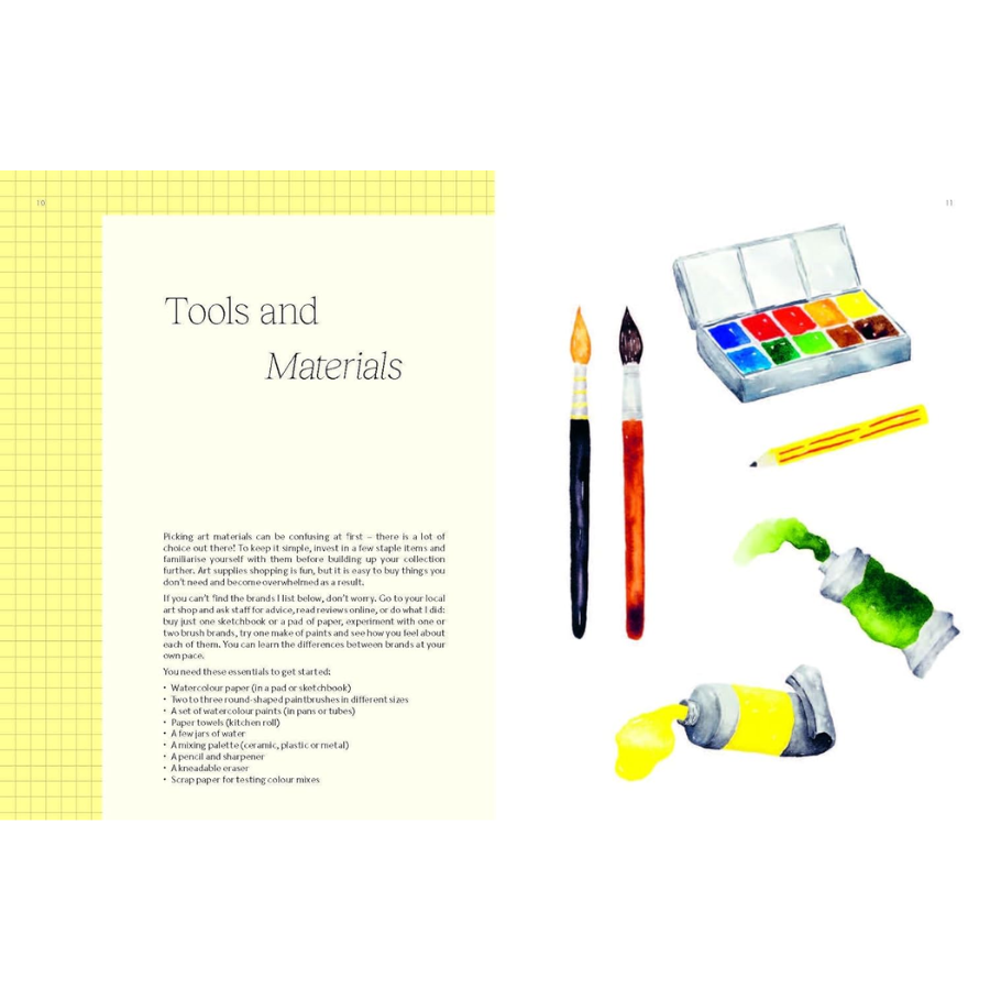 Book - 15 Minute Art: Watercolour