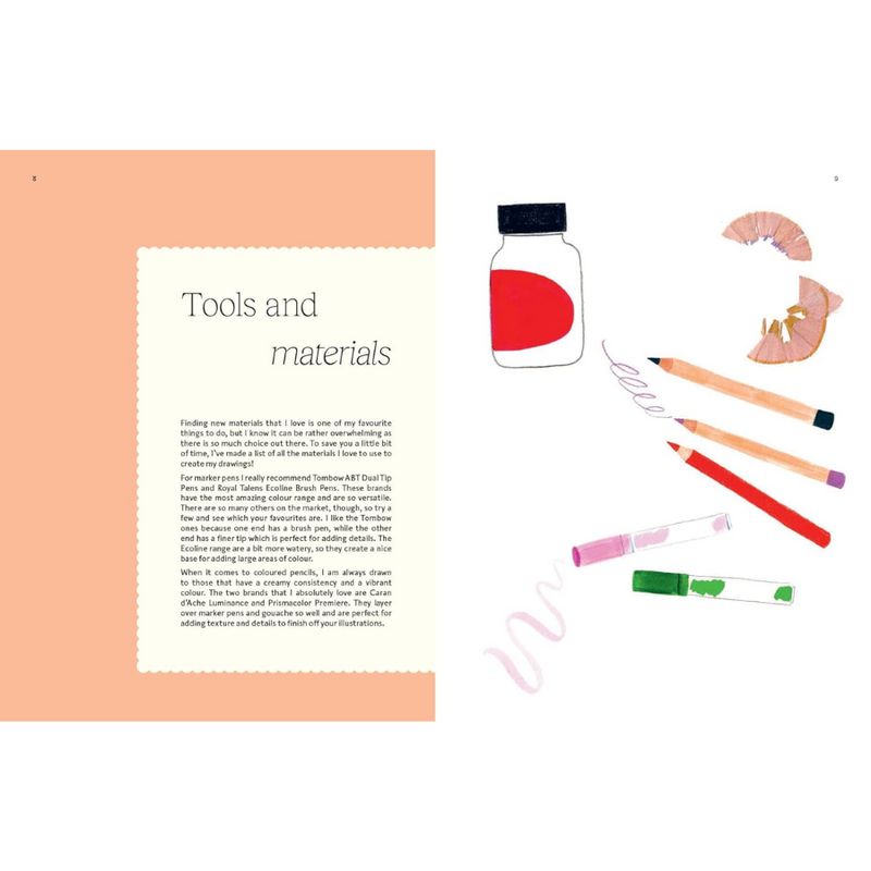 Book - 15 Minute Art Drawing: Learn How to Draw, Colour and Shade - Jessica Smith