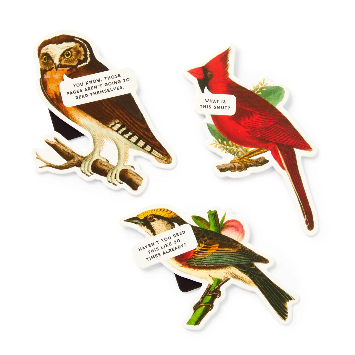 Bookmarks - Magnetic Salty Birds Set 3