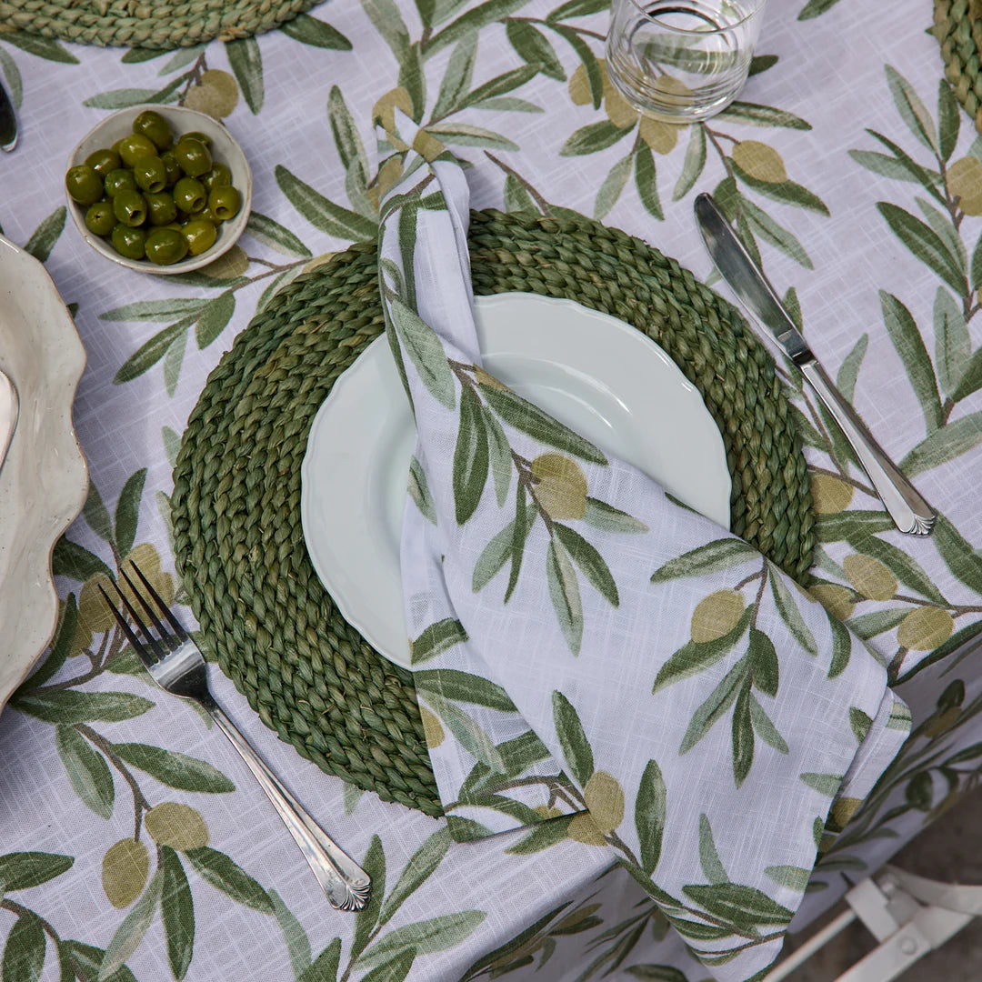 Braided Placemats - Natural Round