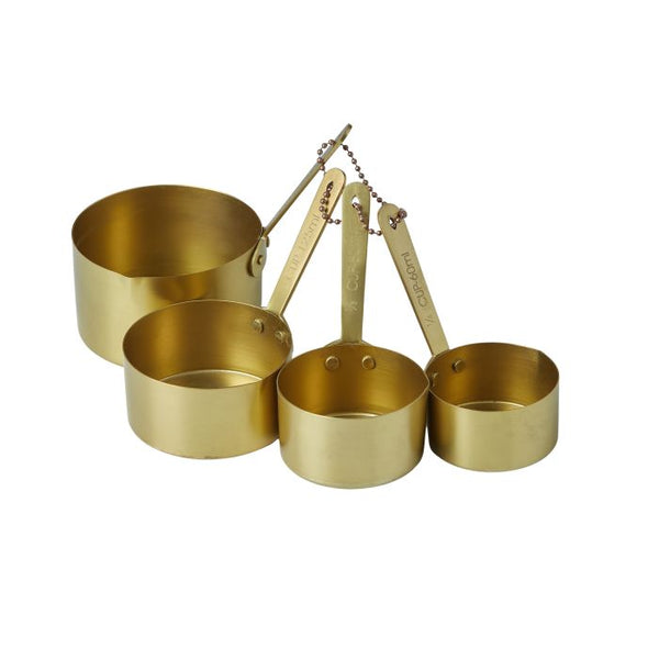 Measuring Cups 4pcs Set Brass