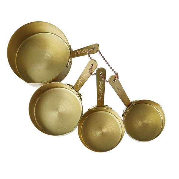 Measuring Cups 4pcs Set Brass