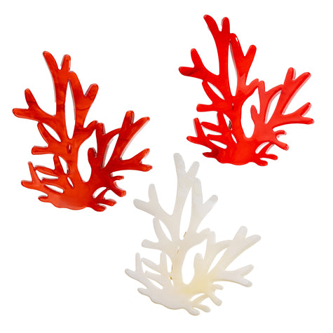 Brooch - Coral