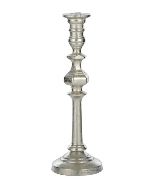 Candle Holder Silver - 30cm